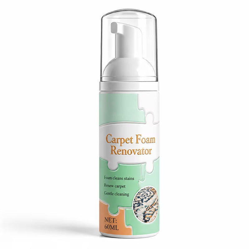 🔥Limited Time Promotion 49% OFF🔥Waterless Carpet Foam Stain Remover with Towel