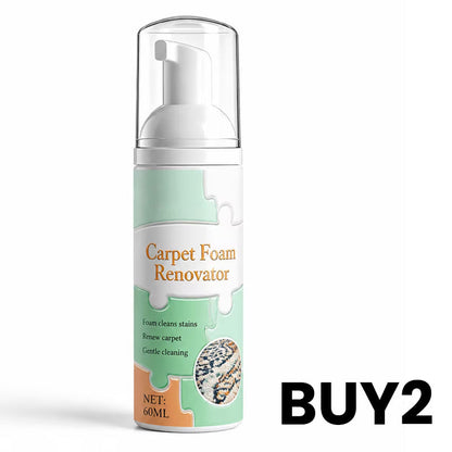 🔥Limited Time Promotion 49% OFF🔥Waterless Carpet Foam Stain Remover with Towel