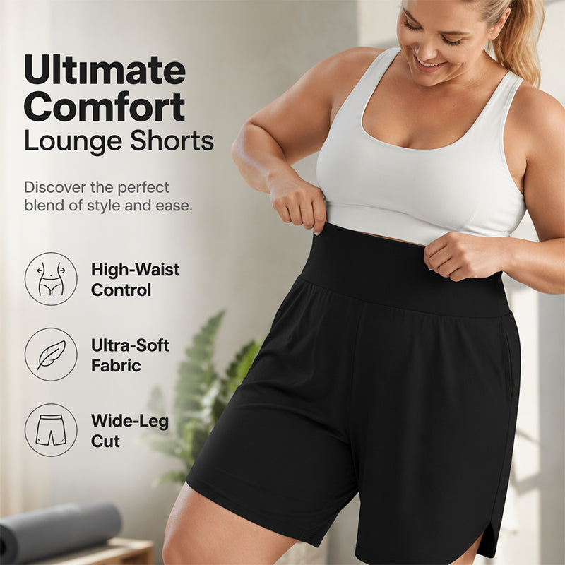 👖Women's Casual Wide-Leg Knee-Length Shorts