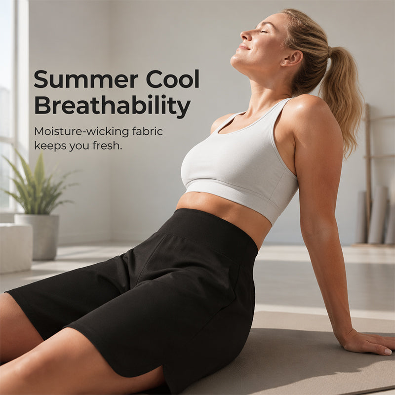 👖Women's Casual Wide-Leg Knee-Length Shorts
