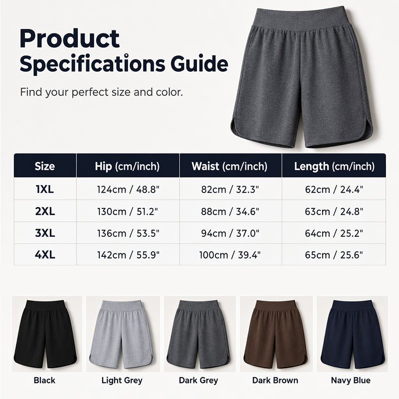 👖Women's Casual Wide-Leg Knee-Length Shorts