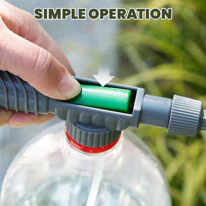 🌿50% OFF NOW! Manual Drink Bottle Sprayer with Adjustable Nozzle‑Portable DIY Garden Spray Tool, Fits Standard Plastic Bottles for Plant Watering, Fertilizing & Pest Control