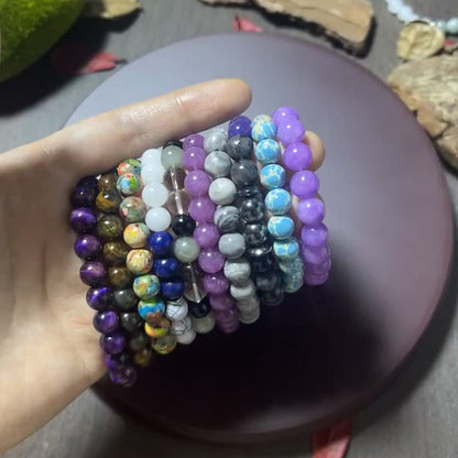 📢📢50% OFF !! ⏰Natural Stone Bead Bracelet