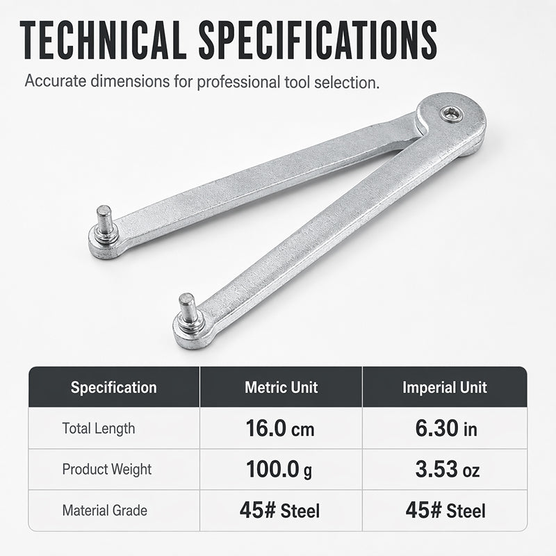 Multi-Function Angle Grinder Spanner Wrench Tool