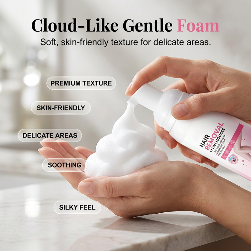 🏆 Last Day Special Price 9.99 ! 🔥Silky-Smooth Hair Removal Cream and mousses