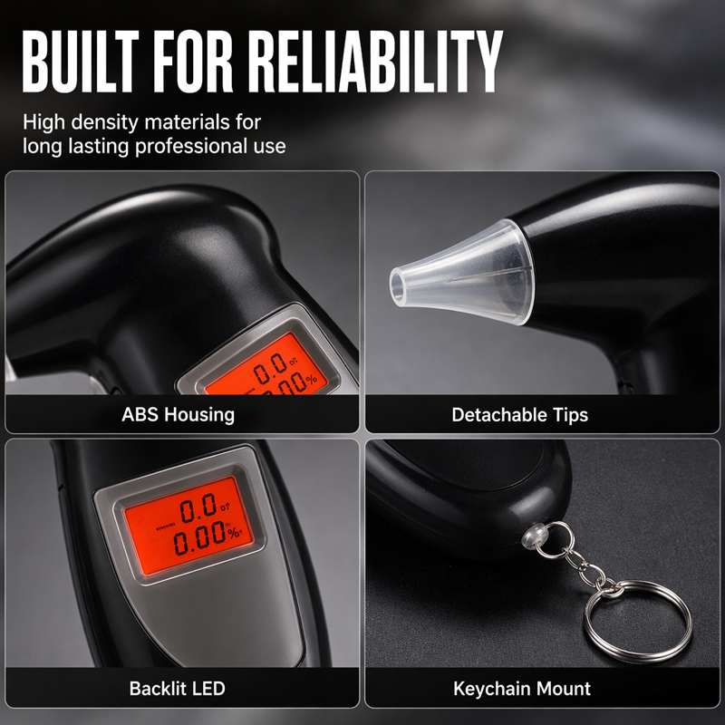 📢📢40% OFF !! ⏰Portable Breath Alcohol Tester