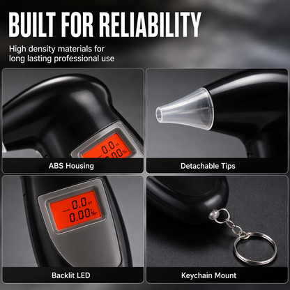 📢📢40% OFF !! ⏰Portable Breath Alcohol Tester