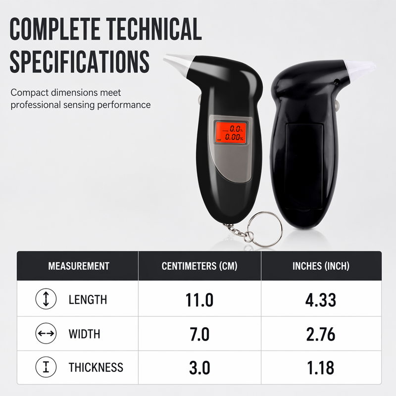 📢📢40% OFF !! ⏰Portable Breath Alcohol Tester