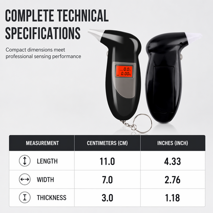 📢📢40% OFF !! ⏰Portable Breath Alcohol Tester