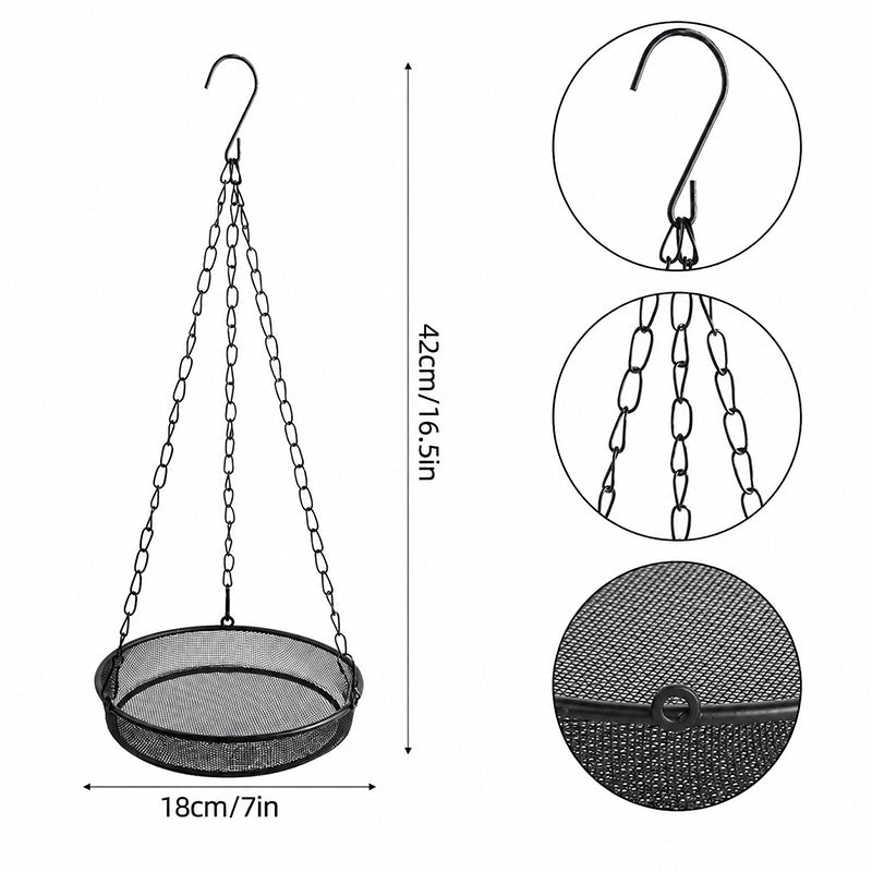 🐦🌾 50% OFF! 🌿 Hanging Bird Feeder Tray