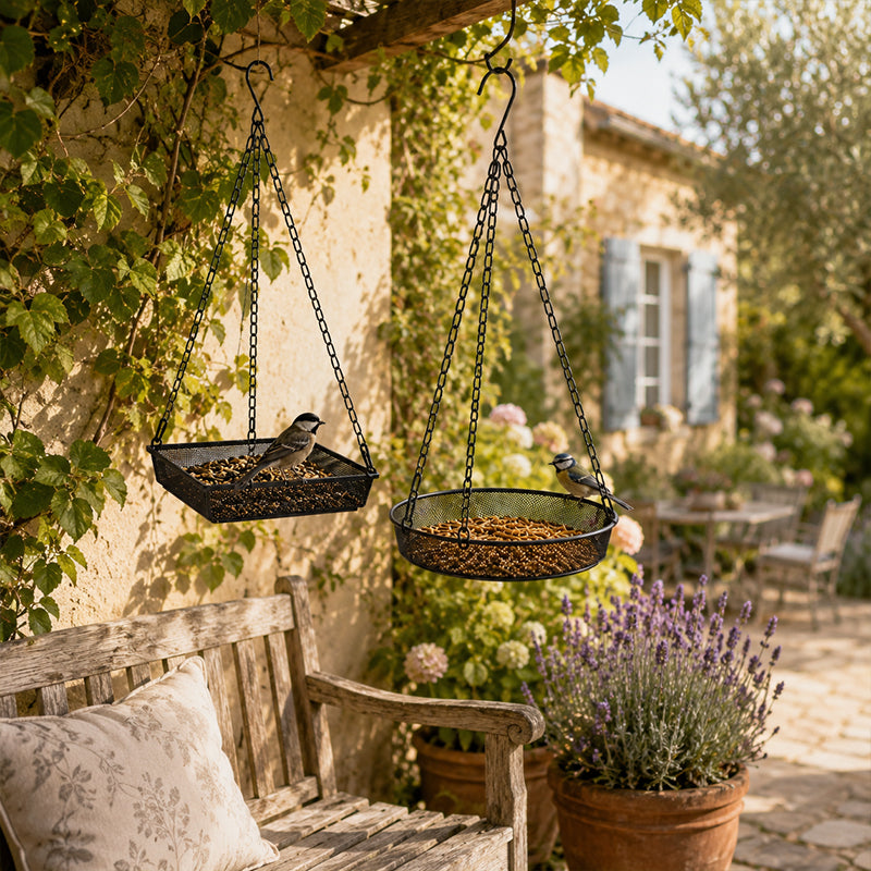 🐦🌾 50% OFF! 🌿 Hanging Bird Feeder Tray