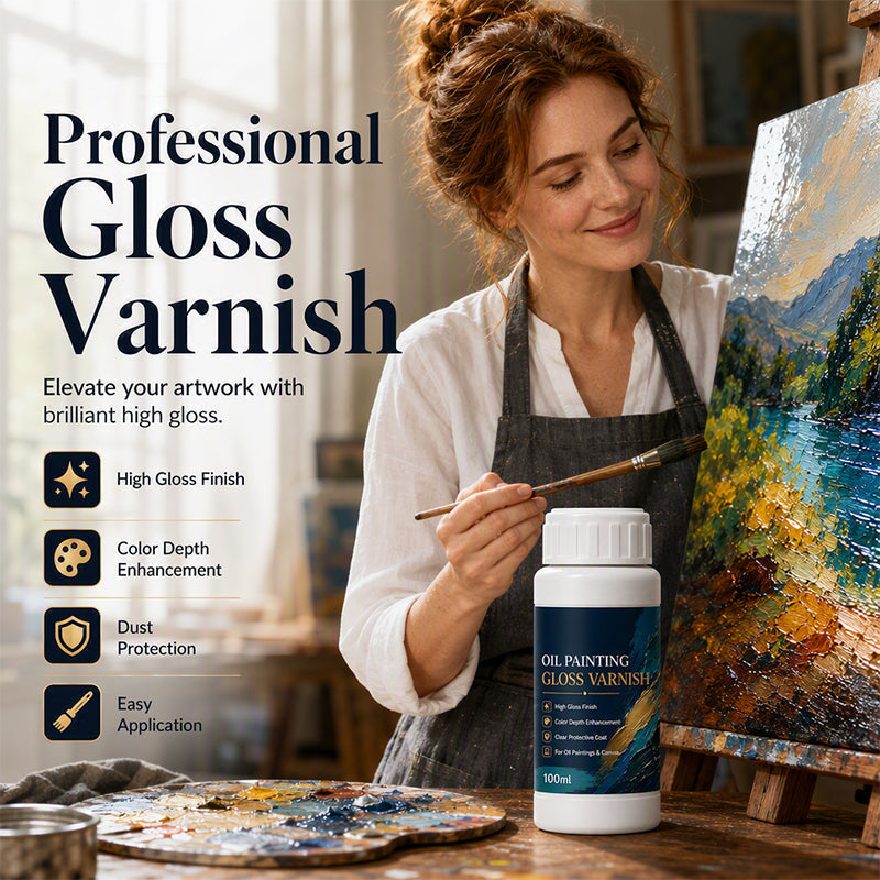 📢📢50% OFF !! ⏰Gloss Boost Painting Varnish