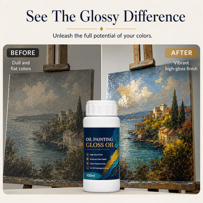 📢📢50% OFF !! ⏰Gloss Boost Painting Varnish