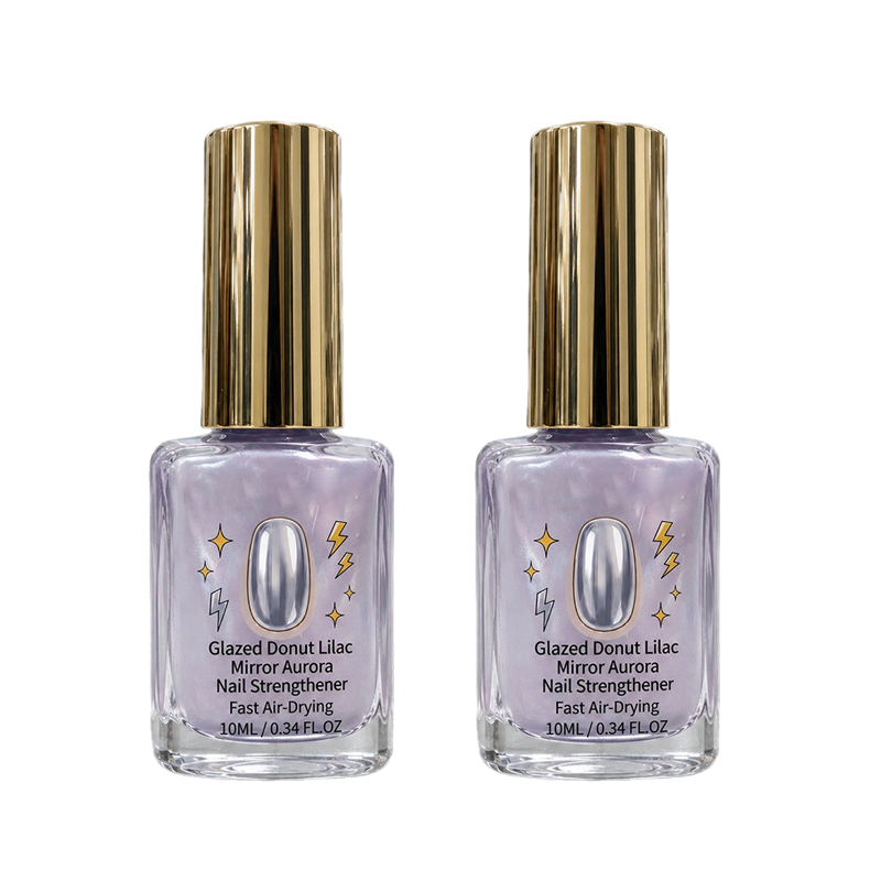 📢📢Buy 1 Get 1 Free!!! ⏰Lilac Glossy Mirror Nail Strengthener