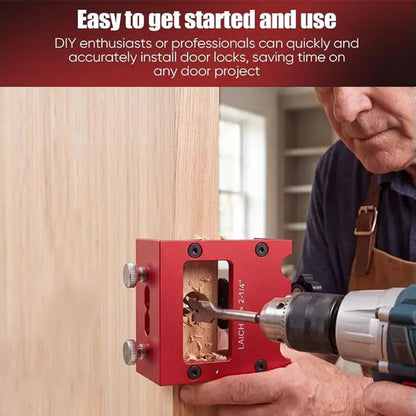 🔧Door Latch Mortising Tool Kit for Wood Doors