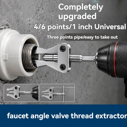 🔧🔩 Universal Broken Pipe Extractor – 50% OFF! Fits 1/2", 3/4", 1" pipes, dual drive, 3-18mm range – remove broken threads fast. 🔥💪