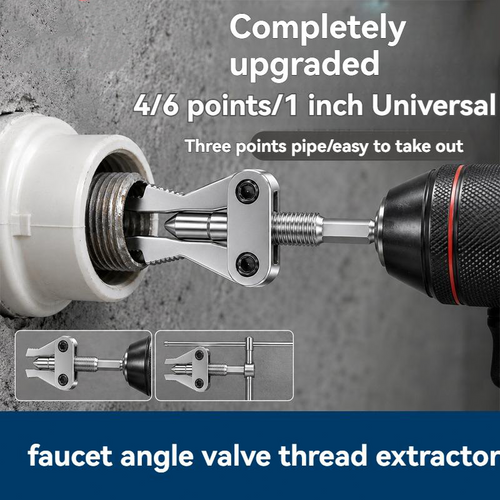 🔧🔩 Universal Broken Pipe Extractor – 50% OFF! Fits 1/2", 3/4", 1" pipes, dual drive, 3-18mm range – remove broken threads fast. 🔥💪