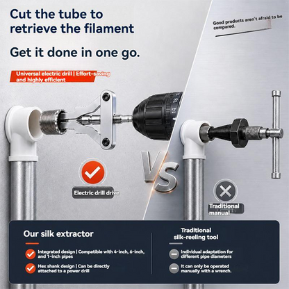 🔧🔩 Universal Broken Pipe Extractor – 50% OFF! Fits 1/2", 3/4", 1" pipes, dual drive, 3-18mm range – remove broken threads fast. 🔥💪