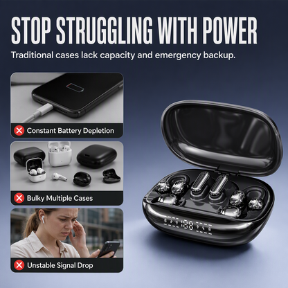 🎧50% OFF NOW ! ⚡ 6‑in‑1 Wireless Sleep Earbuds with Charging Case😴