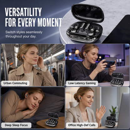 🎧50% OFF NOW ! ⚡ 6‑in‑1 Wireless Sleep Earbuds with Charging Case😴