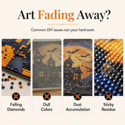 🔥 Brighter Finish Sealer Spray – Crystal-Clear Acrylic Coating with UV & Moisture Protection – Ideal for Diamond Paintings, Crafts & 3D Figures 💎🛡️