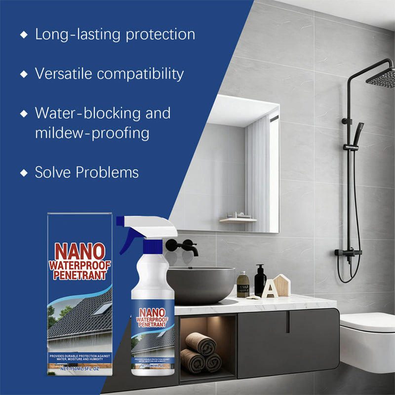 🔥 Waterproof Sealing Spray – Deep-Penetrating Formula for Roofs & Walls – Ideal for Concrete, Brick, Grout & Balconies 🏠🛡️