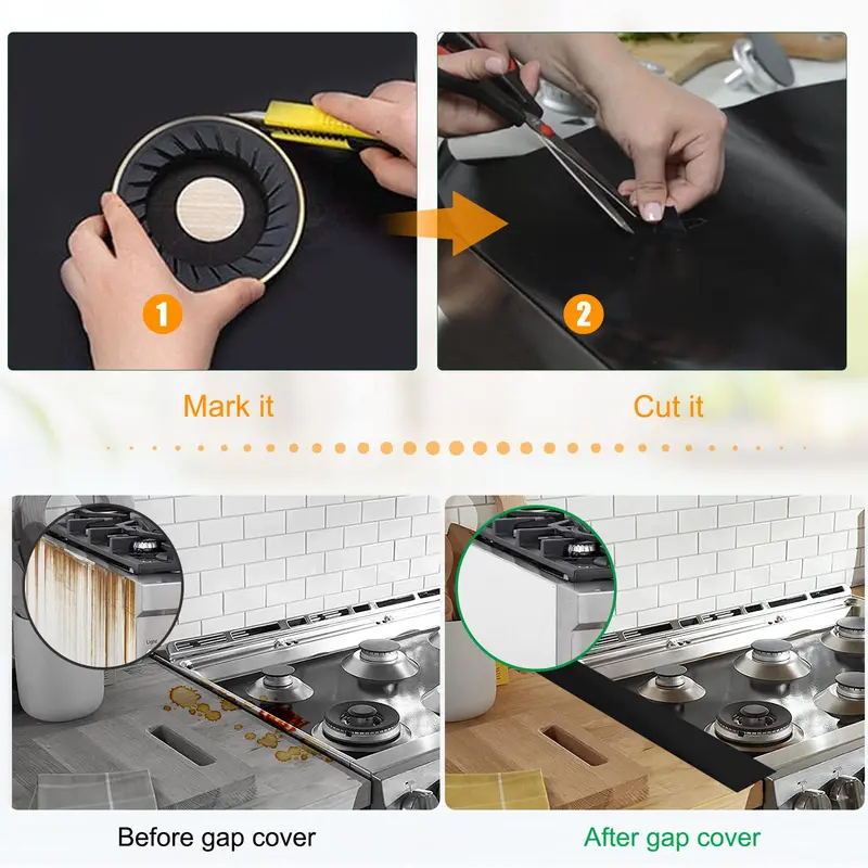📢📢50% OFF !! ⏰Reusable Gas Stove Burner Protectors