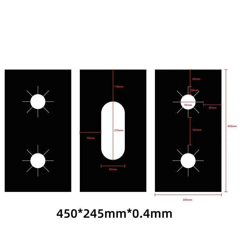 📢📢50% OFF !! ⏰Reusable Gas Stove Burner Protectors