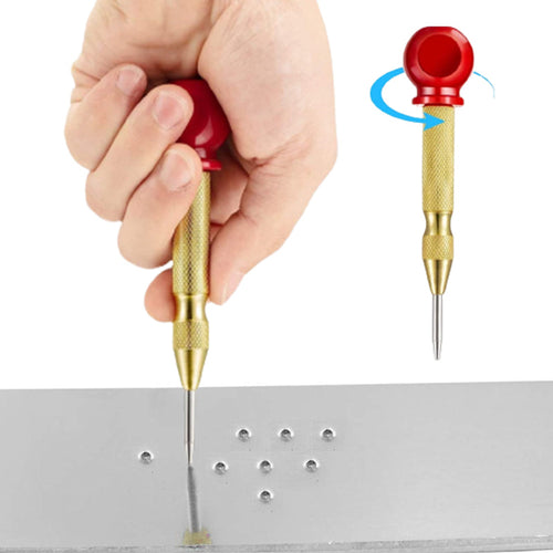5-Inch High Hardness Spring Loaded Automatic Center Punch