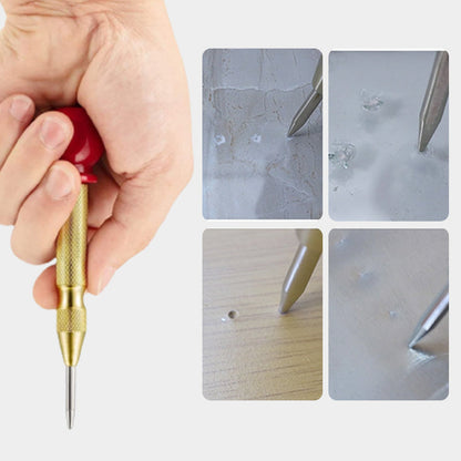 5-Inch High Hardness Spring Loaded Automatic Center Punch