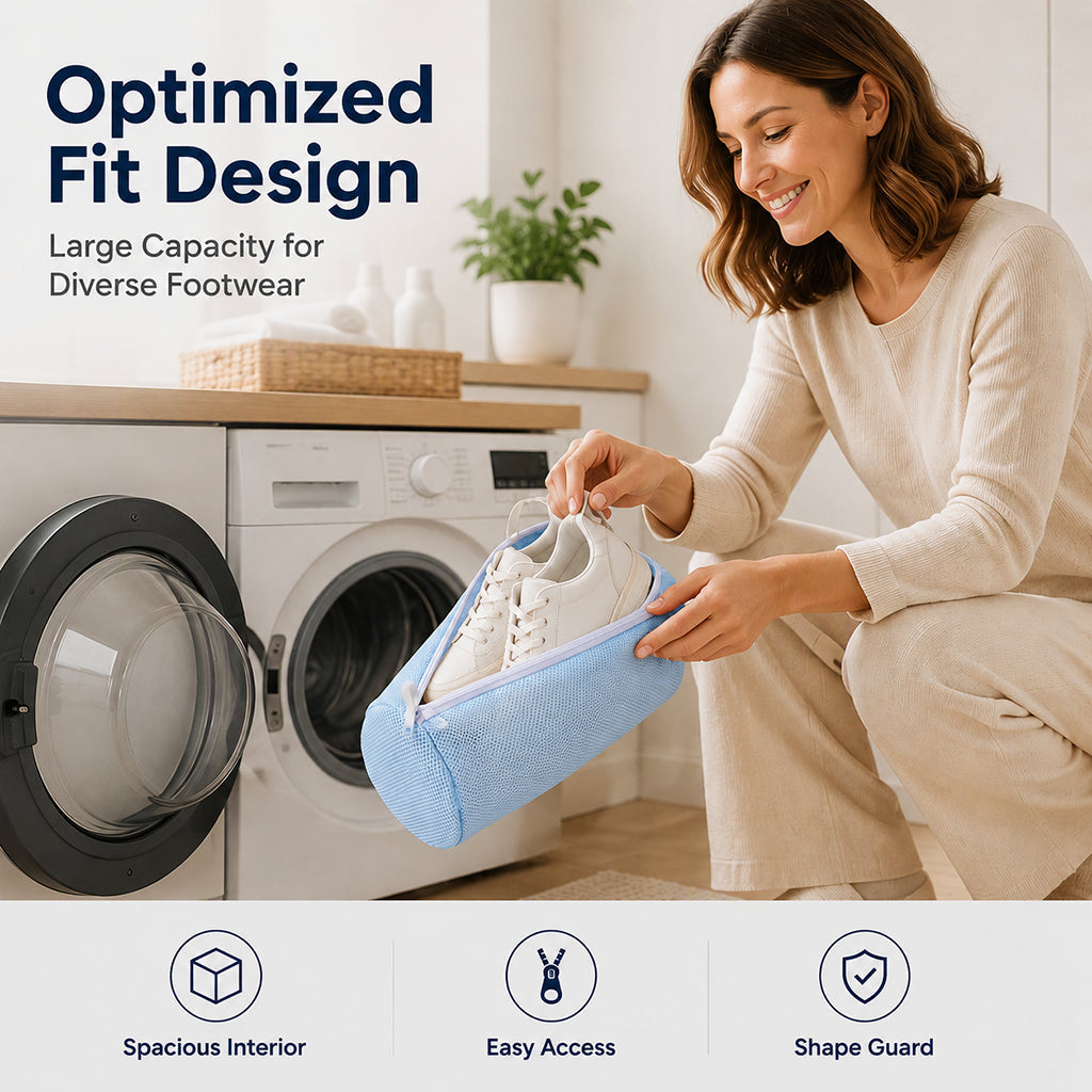 Mesh Shoe Washing Bag for Laundry Machine