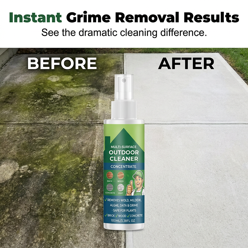 🏆 Last Day Special Price £9.78 ! 🔥Buy 2 Get 1 Free🎁Multi-Surface Outdoor Cleaner Concentrate