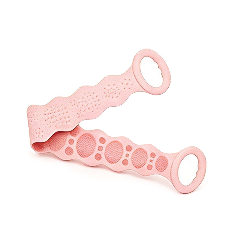 Silicone Double-Sided Bath Back Scrubber