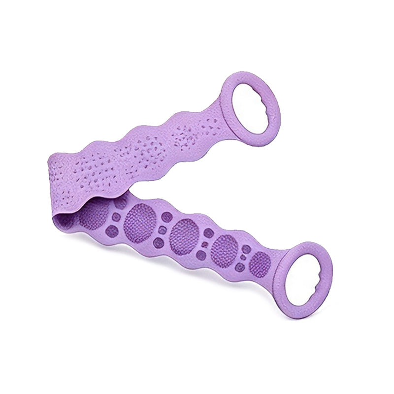 Silicone Double-Sided Bath Back Scrubber