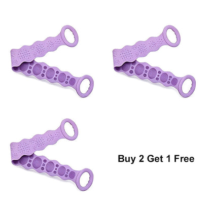 Silicone Double-Sided Bath Back Scrubber