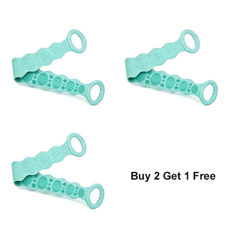 Silicone Double-Sided Bath Back Scrubber