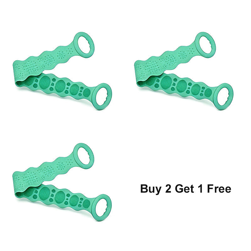 Silicone Double-Sided Bath Back Scrubber