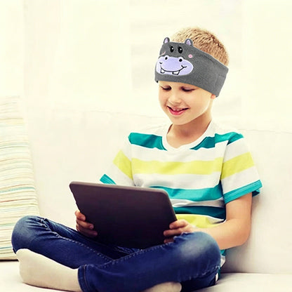 🥳 2026 HOT SALE 🥳💞 Over 50,000 sold! 🎧😴 Bluetooth Headband for Kids – 2‑in‑1: Soft Headband and Sleep Mask. Perfect for travel or naptime. 🧸✨