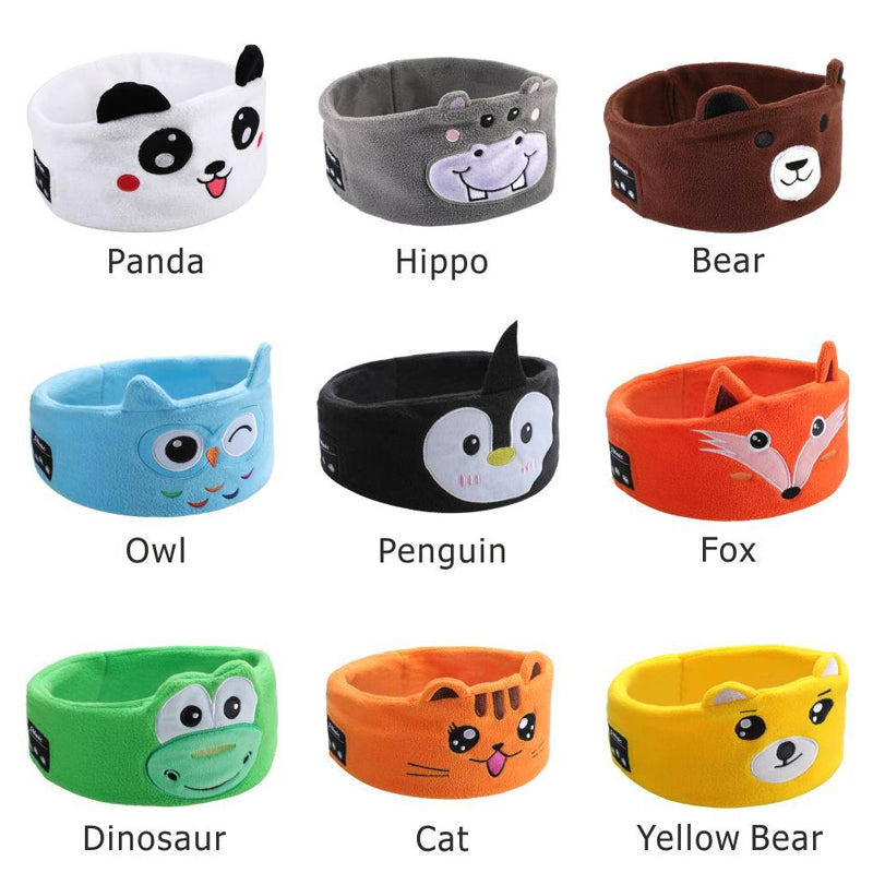🥳 2026 HOT SALE 🥳💞 Over 50,000 sold! 🎧😴 Bluetooth Headband for Kids – 2‑in‑1: Soft Headband and Sleep Mask. Perfect for travel or naptime. 🧸✨