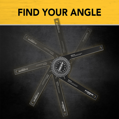 📢📢50% OFF !! ⏰7-Inch Plastic or Aluminum Miter Saw Protractor