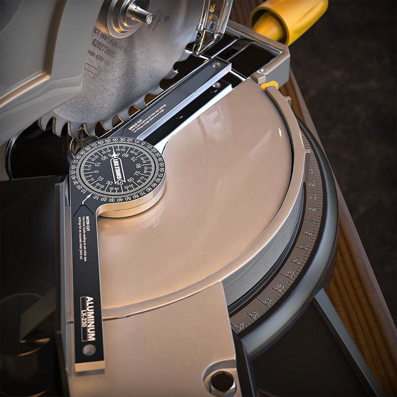📢📢50% OFF !! ⏰7-Inch Plastic or Aluminum Miter Saw Protractor
