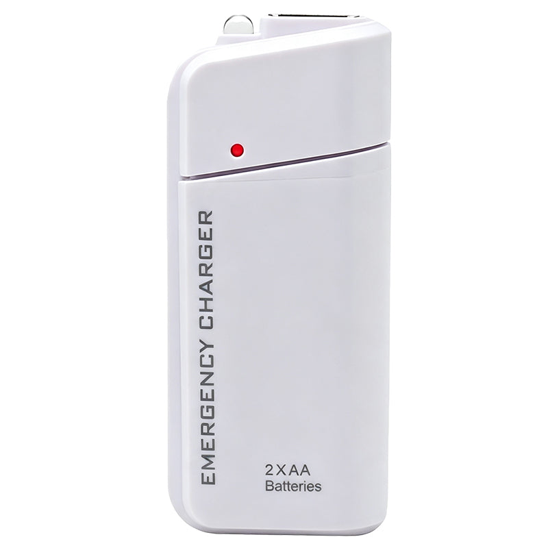 💥 BUY 1 GET 1 FREE + 50% OFF!🥳Portable Emergency Phone Charger AA Battery Powered Power Bank with LED Flashlight