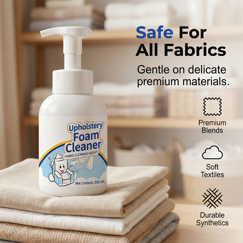 No-Wash Fabric & Upholstery Foam Cleaner