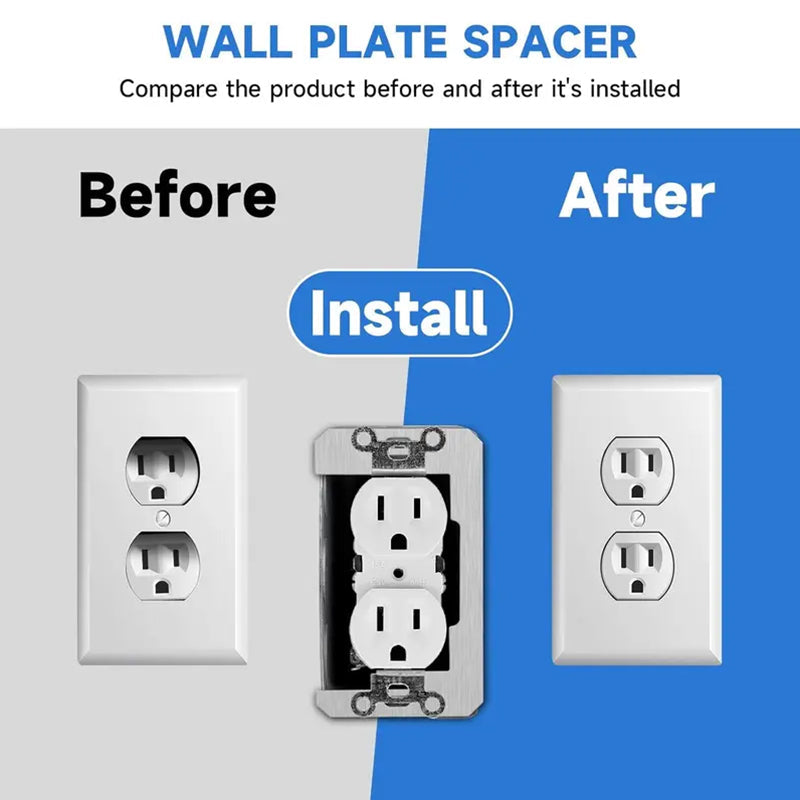 📢📢50% OFF !! ⏰Flush Fit Wall Plate Spacer