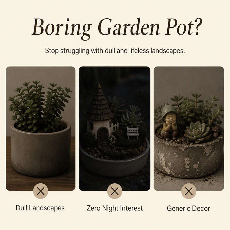 🌿 Glow-in-the-Dark Plant Stakes – 7 colors, premium resin, sturdy iron hooks – magical garden decor. 🌙
