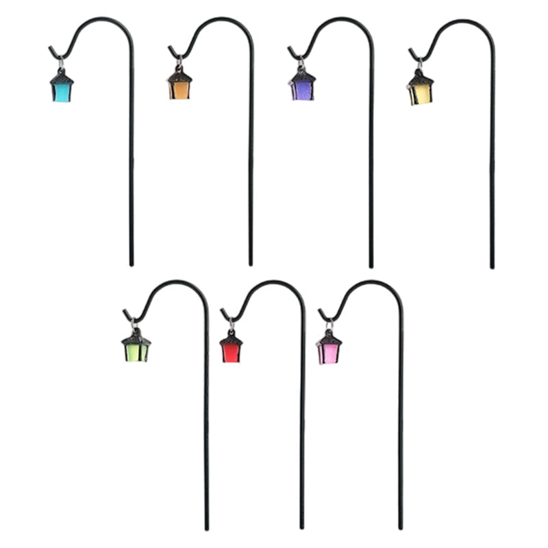 🌿 Glow-in-the-Dark Plant Stakes – 7 colors, premium resin, sturdy iron hooks – magical garden decor. 🌙