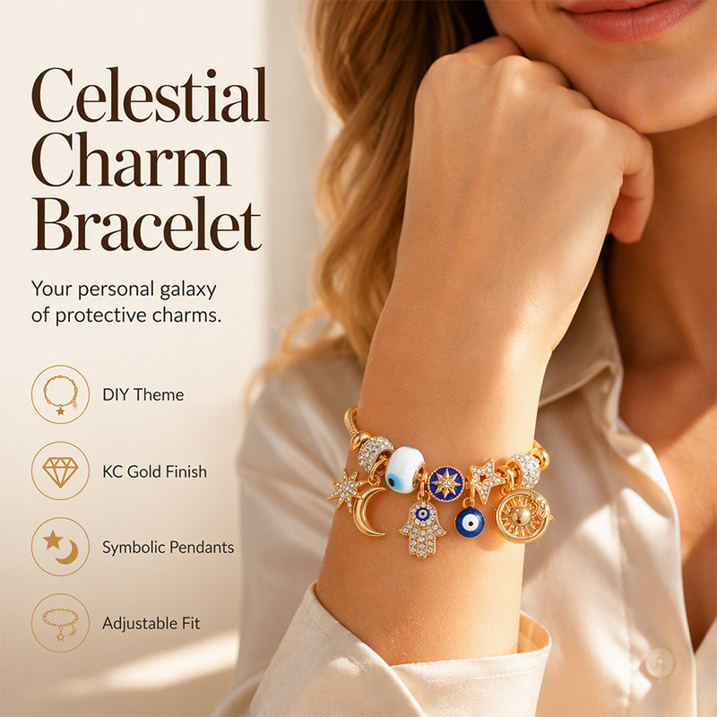 🌙 50% RABATT! ☀️ Celestiales Sonne-Mond-Charm-Armband – Feines Design, strahlende Akzente & zeitloser Stil – Perfektes Accessoire für jeden Anlass ✨