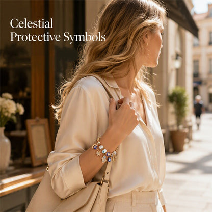 🌙 50% RABATT! ☀️ Celestiales Sonne-Mond-Charm-Armband – Feines Design, strahlende Akzente & zeitloser Stil – Perfektes Accessoire für jeden Anlass ✨