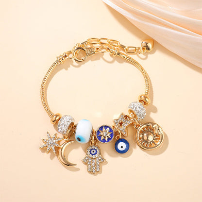 🌙 50% RABATT! ☀️ Celestiales Sonne-Mond-Charm-Armband – Feines Design, strahlende Akzente & zeitloser Stil – Perfektes Accessoire für jeden Anlass ✨