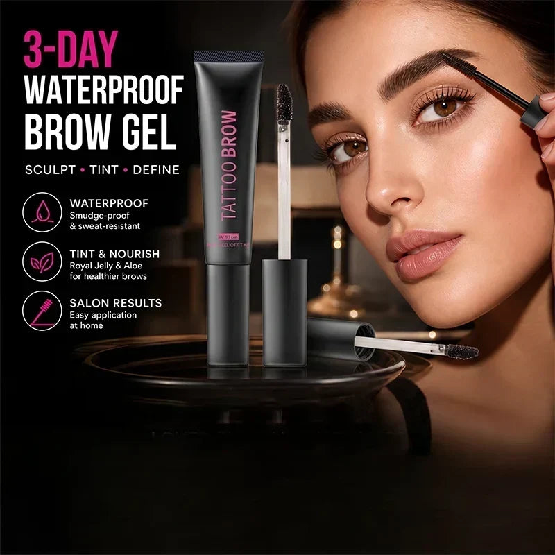 Long Lasting Waterproof Eyebrow Gel